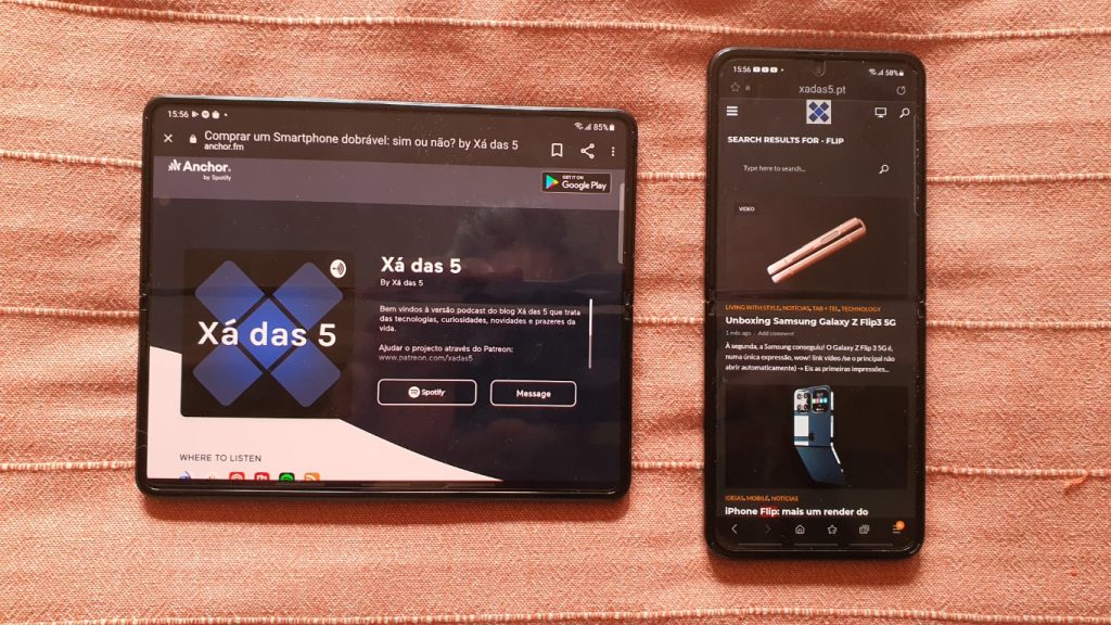 Samsung Galaxy Z Fold 3 Vs Galaxy Z Flip 3: qual escolher? – Xá das 5