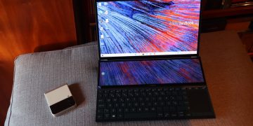 Analise Asus ZenBook Duo-14 UX482 por Xá das 5