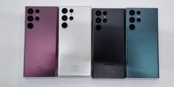 S22 Ultra família