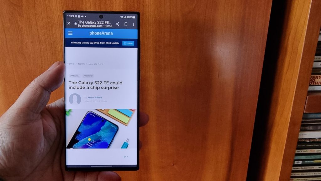 Análise smartphone Samsung Galaxy S22 Ultra