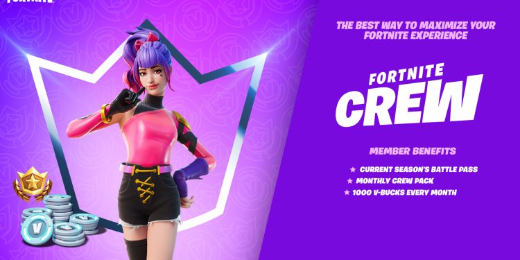 Pacote Fortnite Crew