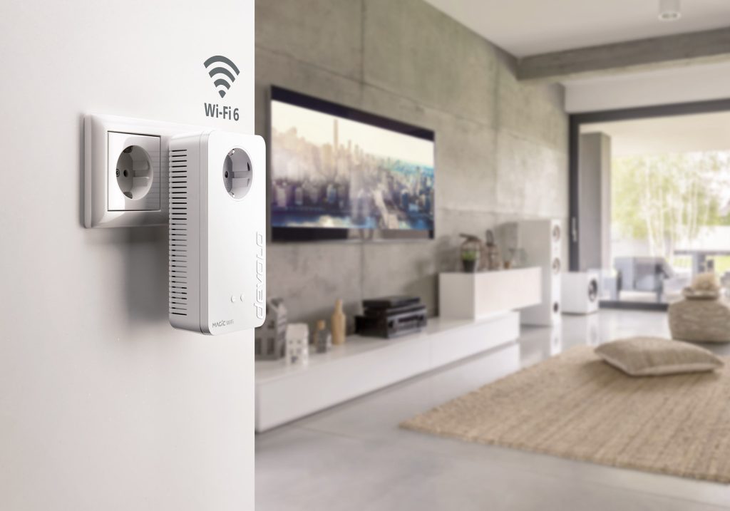 devolo explica o que é Wi-Fi mesh 5 Imagebild X3