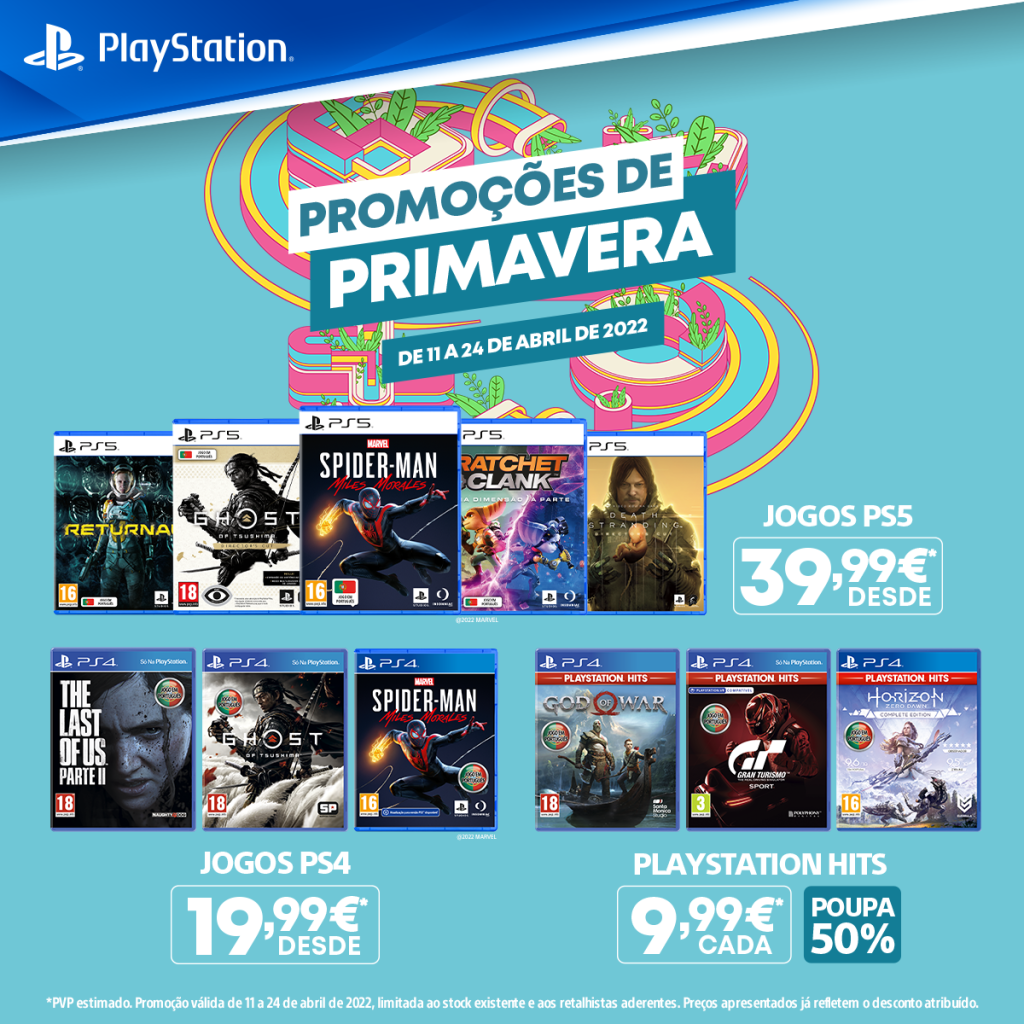 Promoções Primavera PlayStation
