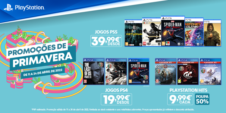 Promoções Primavera PlayStation