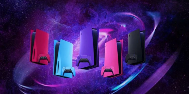 Anunciadas tampas de consola PlayStation 5 em novas cores 1 PS5 tampas