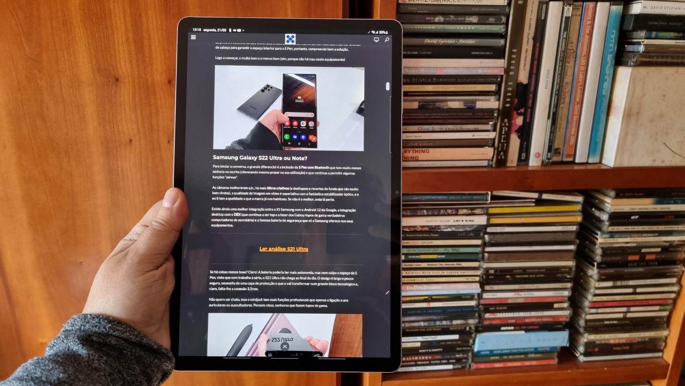 Análise Samsung Galaxy Tab S8: S8+ versus S8 Ultra, qual escolher? 5 Análise Samsung Galaxy Tab S8: S8+ versus S8 Ultra