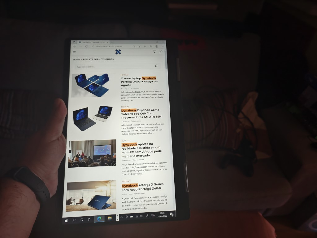 Análise Dynabook Portégé X30W