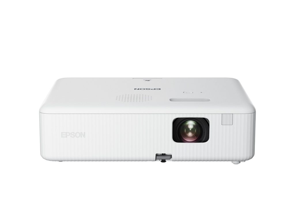 Usain Bolt corre para agarrar um dos novos projectores Epson 5 Epson CO-W01