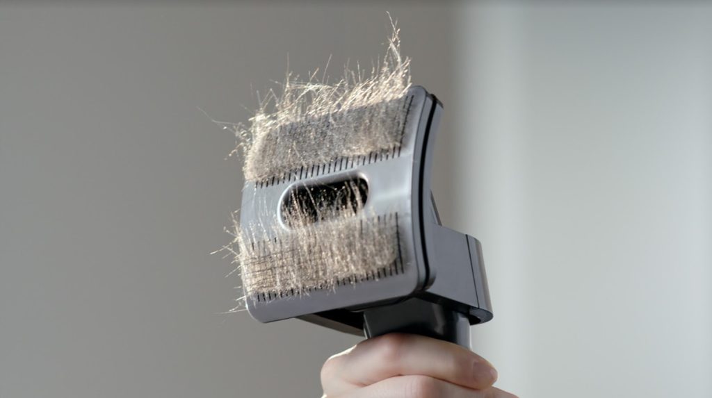 Os pelos dos animais emaranham-se no aspirador? A Dyson resolve. 4 Dyson anto-emanharamento pelos