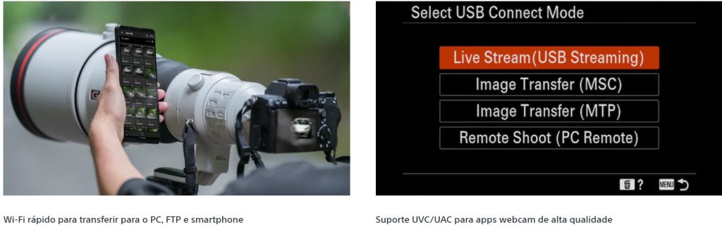 Eis a nova Sony ALPHA 7R V 8 A7RV streaming
