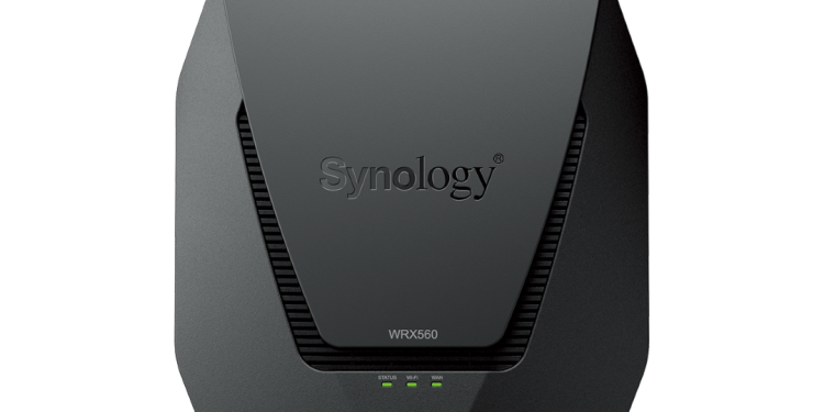 Router Synology WRX560 com WiFi 6, suporta até 150 dispositivos conectados simultaneamente 1 Synology WRX560