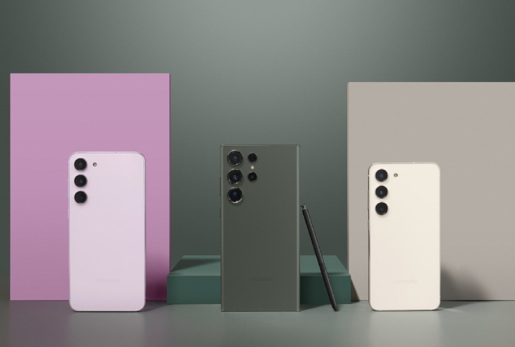 Samsung Galaxy S23 trio