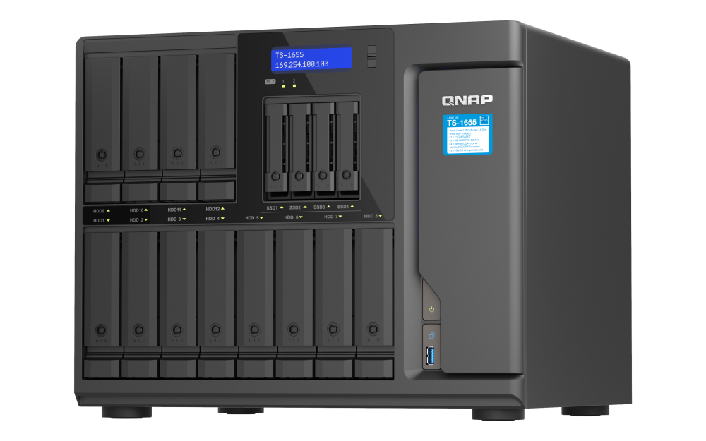 QNAP NAS 2.5GbE TS-1655