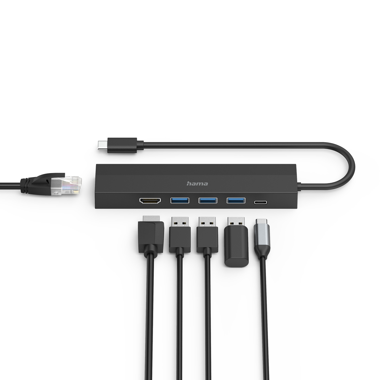 Hama lança hub USB-C acessível com HDMI e Ethernet gigabit 5 Hama hub USB-C