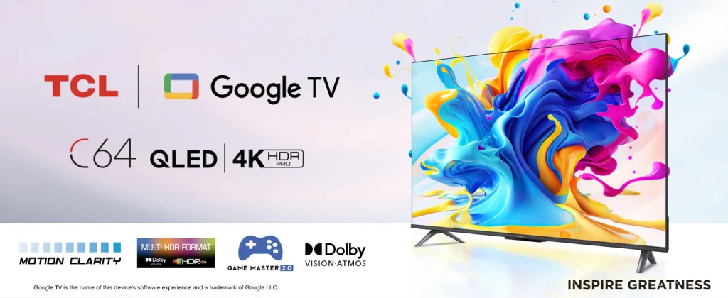 TCL C64 QLED TV, uma nova gama das 43 às 85 polegadas 2 TCL 4K QLED TV C64