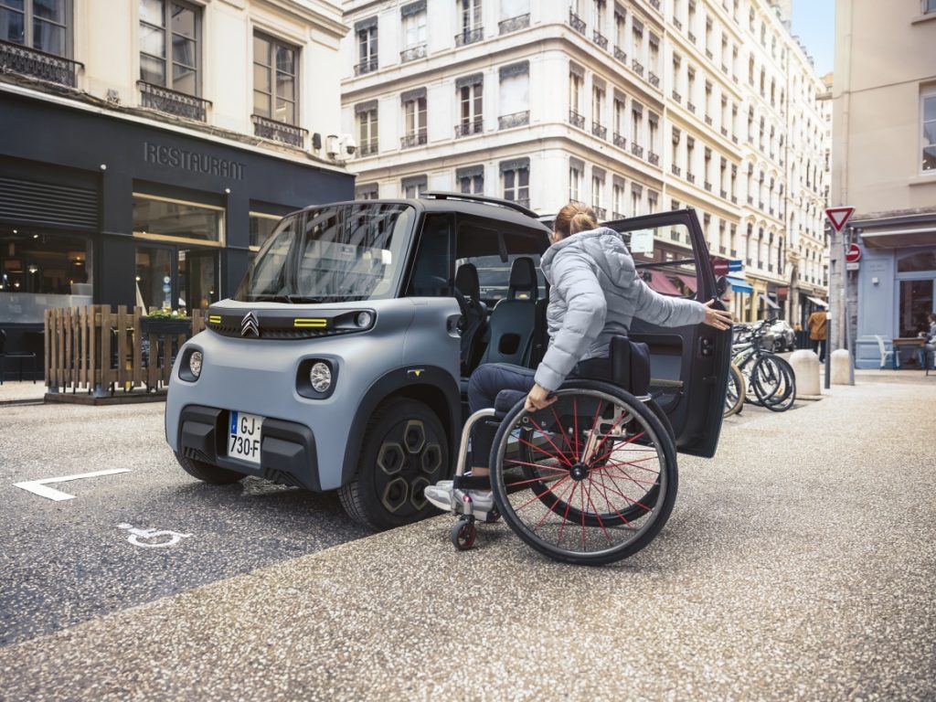 A Citroën apresenta o conceito “Ami for All” para Pessoas com Mobilidade Reduzida 5 Citroën “Ami for All”