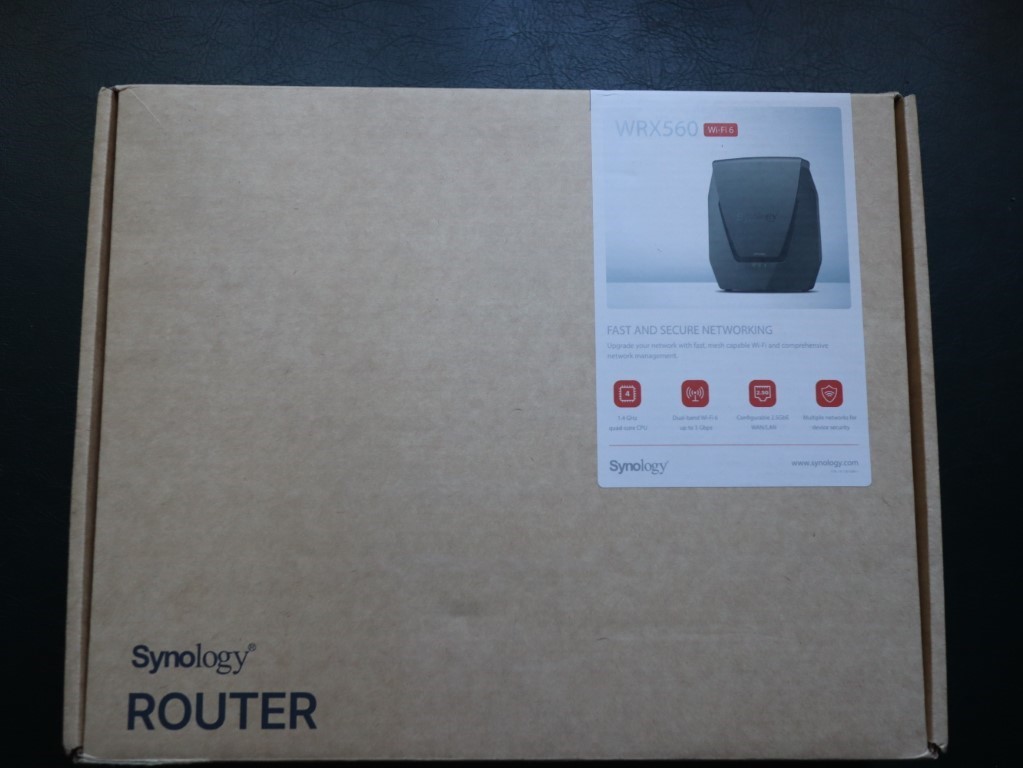 Análise router Synology WRX 560