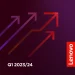 Lenovo anuncia resultados do primeiro trimestre, com receita de US$ 12,9 bilhões e lucro líquido de US$ 191 milhões