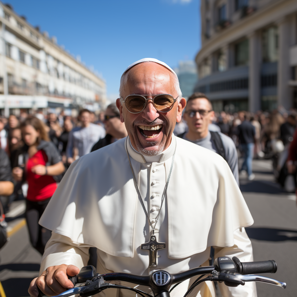 Pope Francis MidJourney João Gata