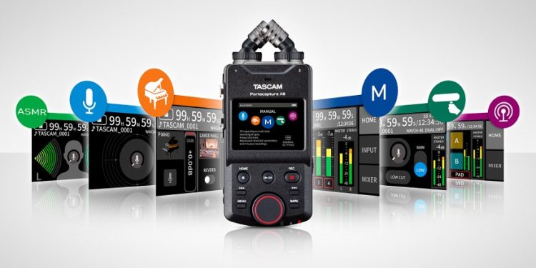 Tascam Portacapture X6: O gravador de áudio mais versátil do mercado 1 Tascam Portacapture X6