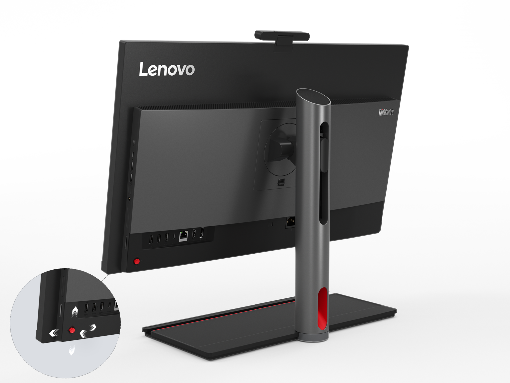 Lenovo ThinkCentre M90a Pro Gen 4 eleva os padrões dos principais Desktops All-in-One 2 06 Thinkcentre M90a Pro Hero OSD Interface Joystick