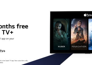As Smart TVs da LG oferecem três meses gratuitos de Apple TV+