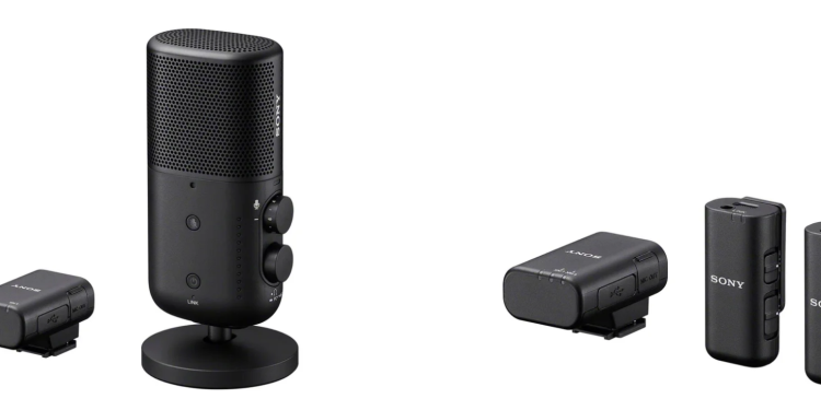 Sony revela três microfones sem fios com qualidade excepcional 1 Sony revela três microfones sem fios com qualidade excepcional
