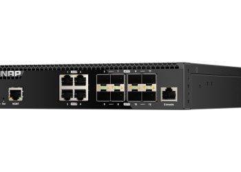 QNAP lança o switch gerido 10GbE QSW-M3212R-8S4T