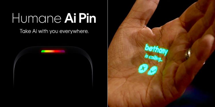 Humane lança AI Pin, um wearable que usa IA para reduzir o uso do smartphone