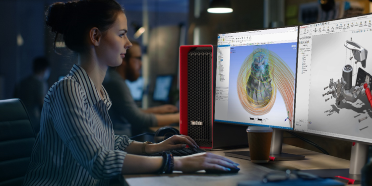 Lenovo ThinkStation P8 chega equipado com processadores AMD Ryzen Threadripper PRO 7000 series WX e placas gráficas NVIDIA RTX
