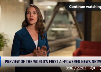 Channel 1 será um novo canal informativo com pivots feitos por inteligência artificial