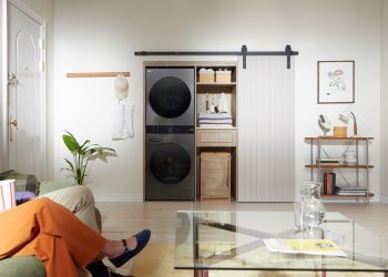 Falta de espaço? A LG WashTower oferece experiência de lavandaria compacta tudo-em-um