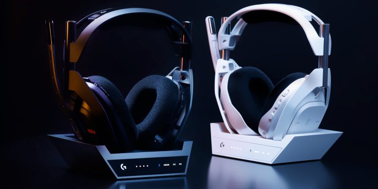 Os ausultadores Logitech G ASTRO A50 X LIGHTSPEED vêm com uma Estação Base 1 Os ausultadores Logitech G ASTRO A50 X LIGHTSPEED vêm com uma Estação Base