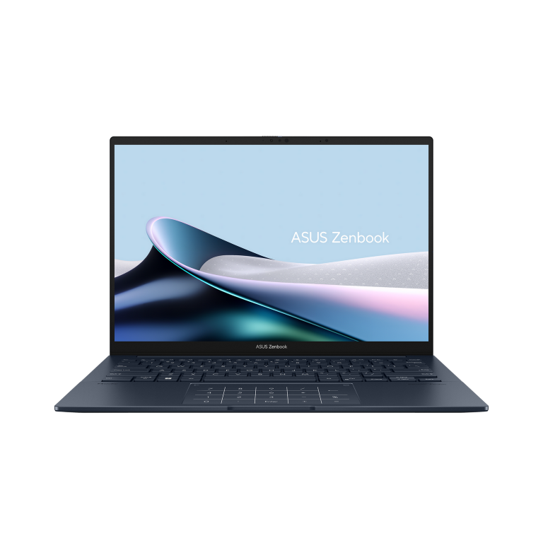 Zenbook 14 OLED UX3405MA Product photo 3B Ponder Blue 03