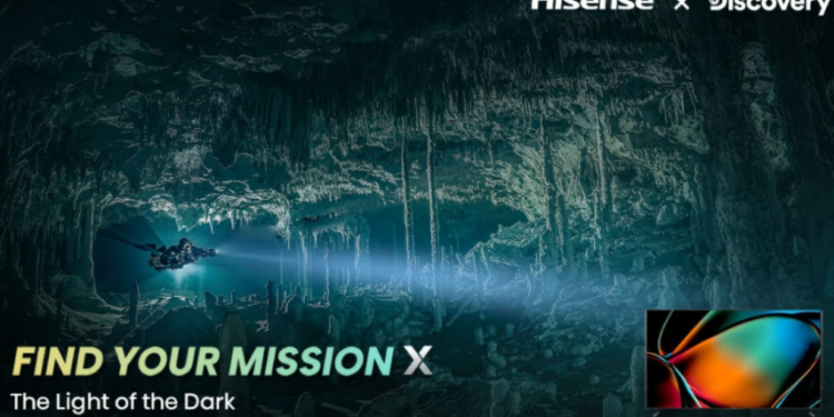 Hisense e Discovery incentivamos consumidores a "encontrar a sua missão X" 1 Hisense e Discovery incentivamos consumidores a “encontrar a sua missão X”