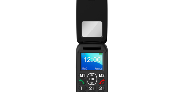 SPC TITAN VIEW é um telemóvel adaptado aos utilizadores seniores com funcionalidades práticas