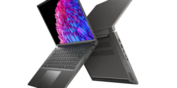 Acer revela os novos PCs Swift Go AI com processadores Intel Core Ultra 1 Acer revela os novos PCs Swift Go AI com processadores Intel Core Ultra