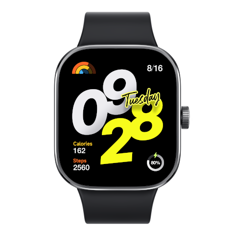 Xiaomi lança Redmi Watch 4: inovação e estilo a menos de 100€ 3 Imagens de Produto de Redmi Watch 4 Black 2