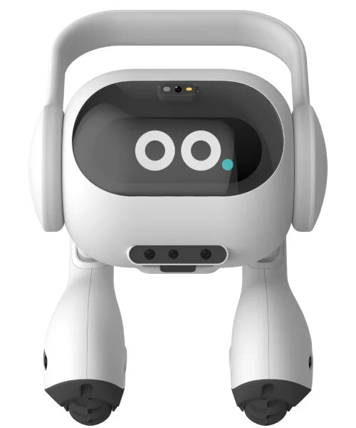 A LG vai começar a vender um robot bípede compacto que pode circular livremente pela sua casa 2 LG ai robot smart home agent zero labor ces 2024 designboom 500