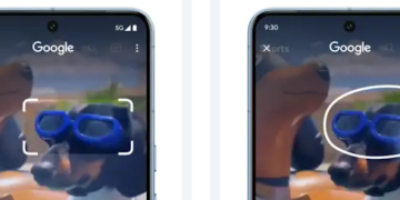 Novidade Android: Circundar (ou destacar  ou rabiscar) para pesquisar