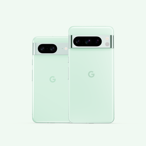 Google Pixel 8: Janeiro traz mais funcionalidades e uma nova cor 10 Pixel 8 and 8 Pro Mint 3