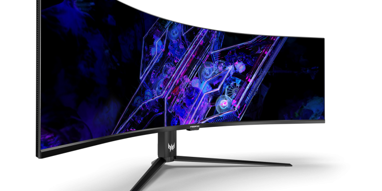 Acer lança monitores Predator OLED e MiniLED curvos
