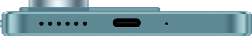 Redmi Note 13 5G Teal bottom