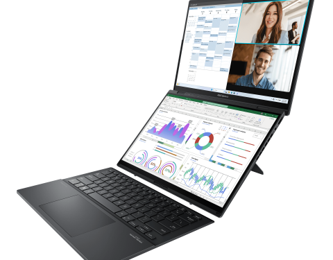 Descubra o Zenbook DUO: o primeiro ultrabook com 2 ecrãs tácteis OLED 3K de 14″