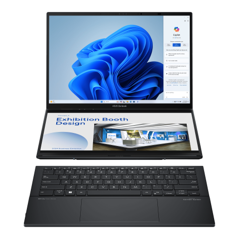 Zenbook Duo 2024 Dual Screen mode 2