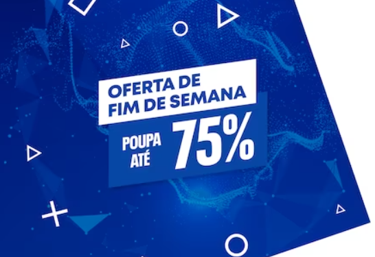 Ofertas de Fim de Semana" já estão disponíveis na PlayStation Store com descontos até 75% 1 Ofertas de Fim de Semana” já estão disponíveis na PlayStation Store com descontos até 75%