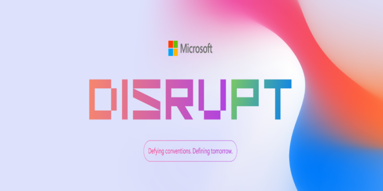 Microsoft lança o Disrupt 1 Microsoft lança o Disrupt
