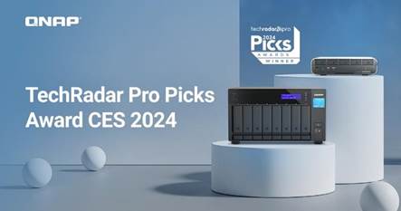 QNAP TBS-h574TX e TVS-h874T obtêm CES 2024 Picks Awards 2 image002 2