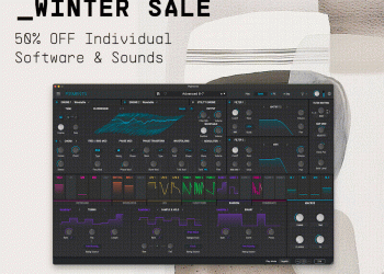 Arturia tem promo de inverno com 50% de desconto em software e bancos de sons individuais