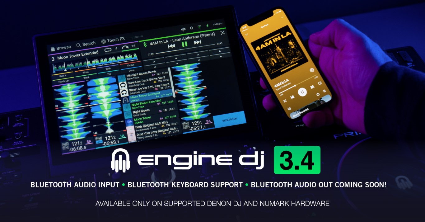 Engine DJ: Novo Firmware 3.4 – Denon DJ / Numark